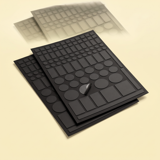 LED Blackout Stickers, two sheets